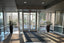 Lobby Area with Planters